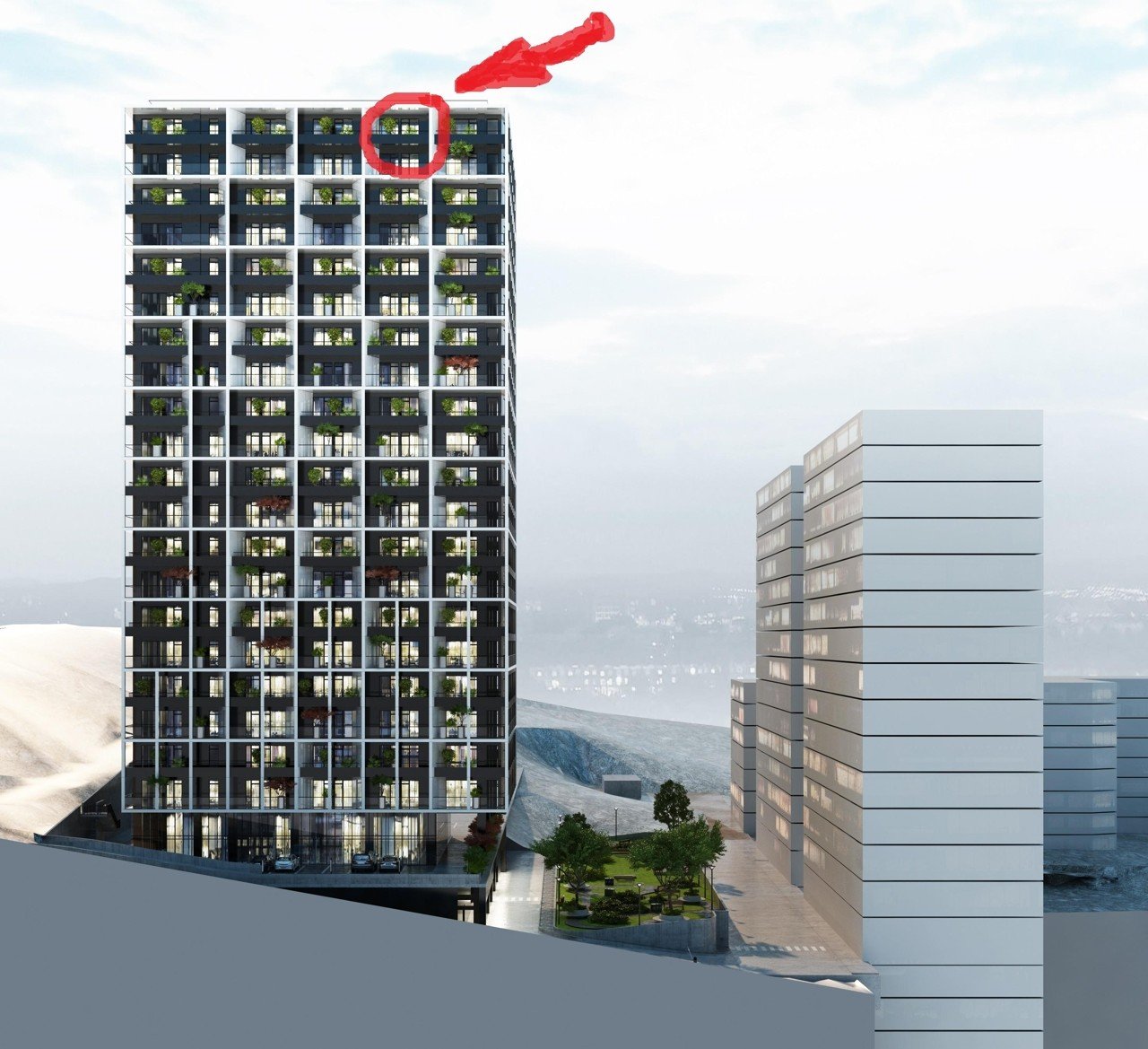 2-комнатная квартира · 58 м²